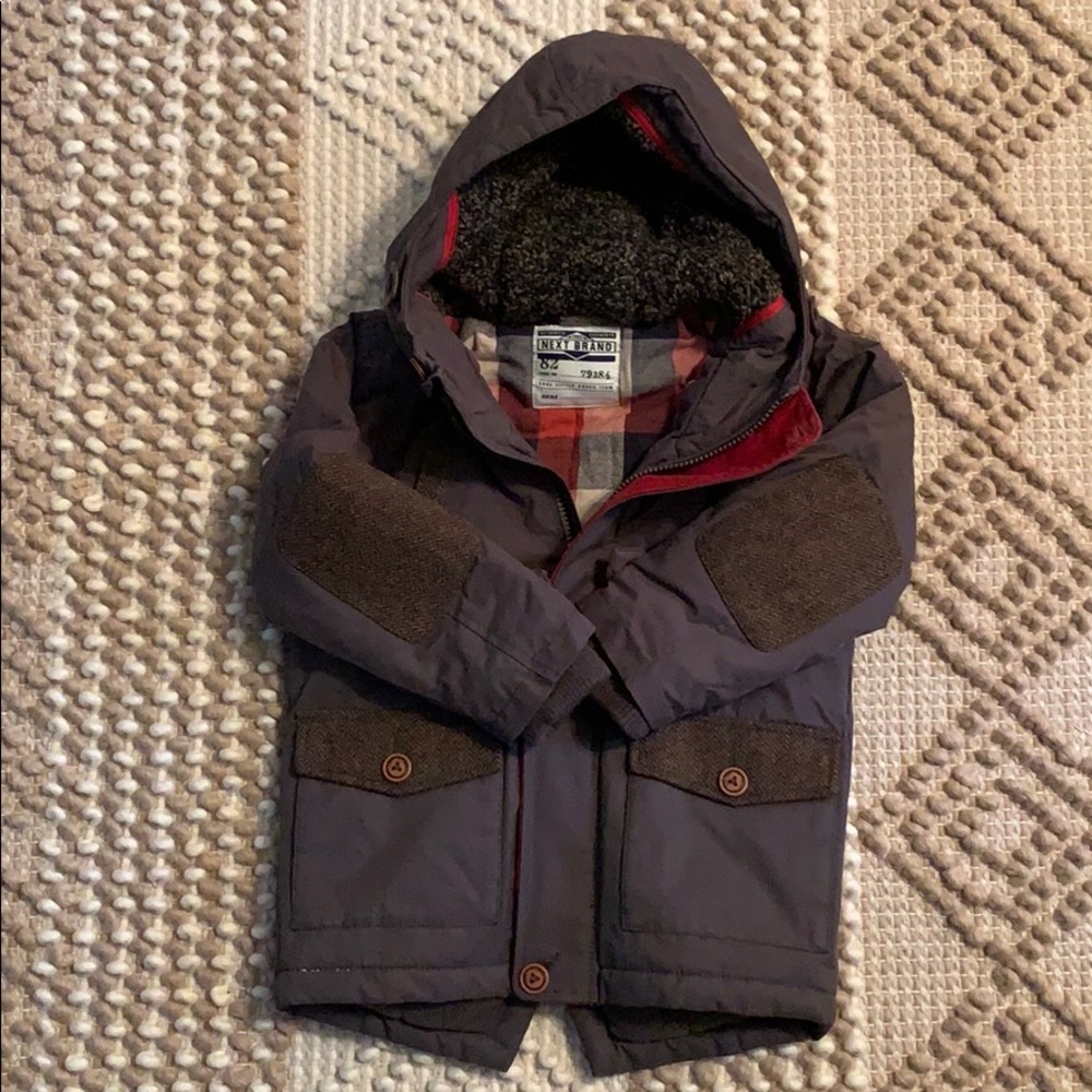 Little Boys size 4-5 coat from Next Direct.
